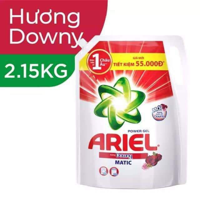 Nước Giặt Ariel Dạng Túi ( 2.3Kg và 2.1kg )