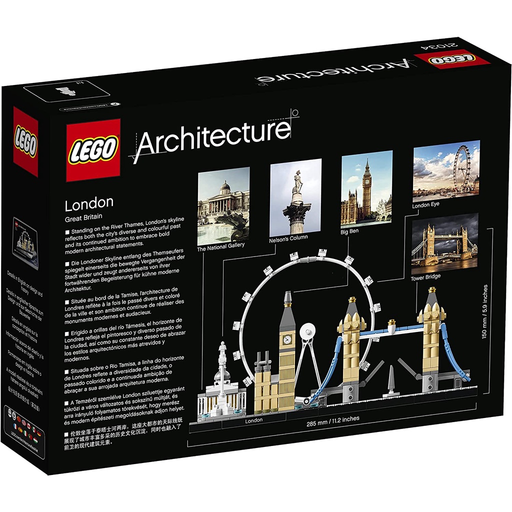 LEGO Architecture 21034 Thành Phố London