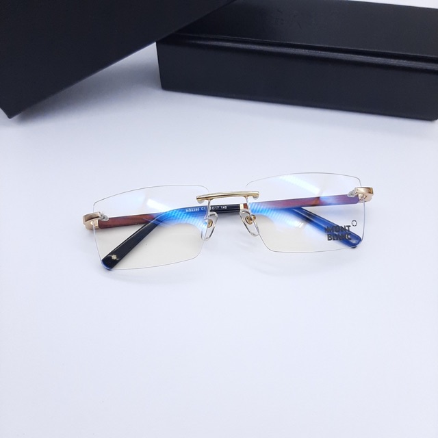 Gọng kính khoan titanium MB cao cấp