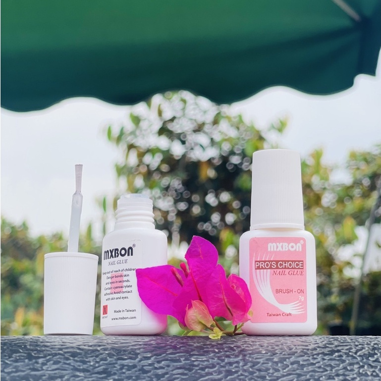 Keo dán gắn móng giả Mxbon chai 7g