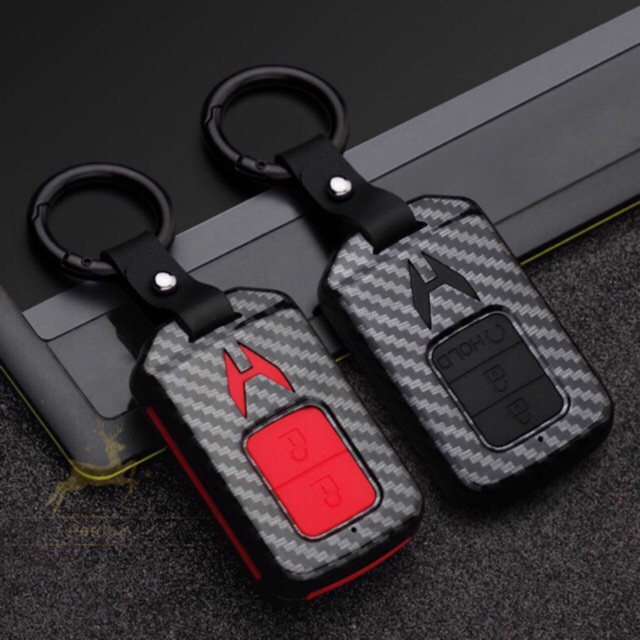 Vỏ chìa khóa Honda Vỏ bọc sợi carbon Vỏ bảo vệ phù hợp cho honda city civic crz crv hrv accord Odyss