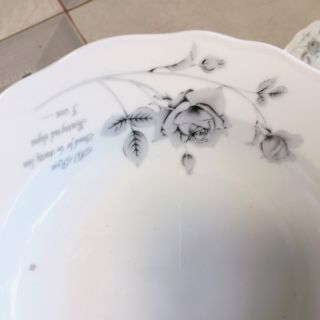 Dĩa sâu lòng bông hồng đen CK loại 1 ( số 9)