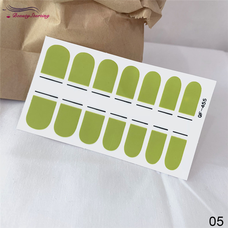 Set 14 Miếng Dán Trang Trí Móng Tay Nghệ Thuật Diy