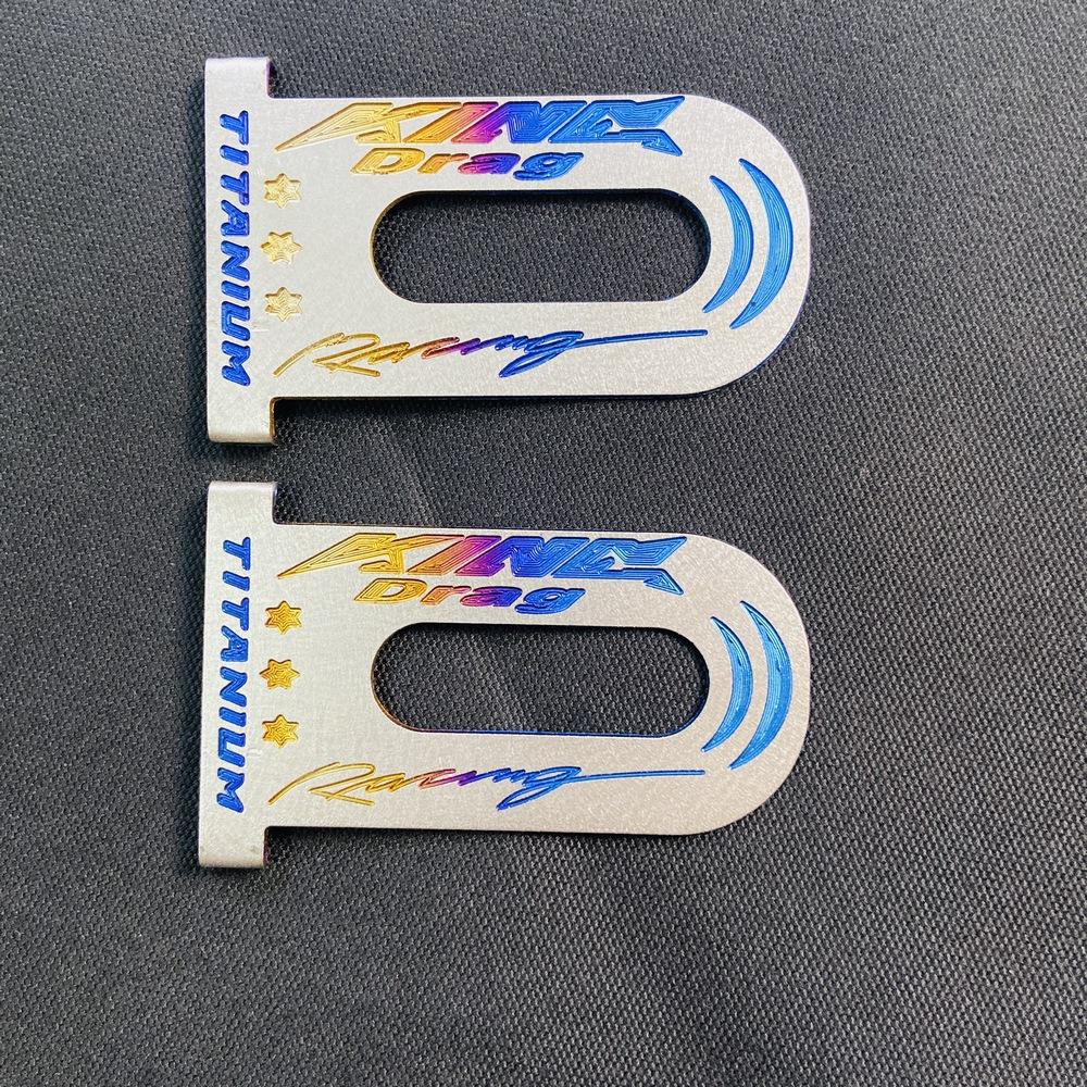 [TRANG TRÍ XE MÁY] Nẹp gấp xe máy, nẹp gấp TITAN kiểu KINGDRAG gắn các dòng xe EXCITER 150 EXCITER 135 (màu titan)