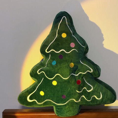Gối ôm hình cây thông Noel Cây tầm gửi cực xinh xắn đáng yêu