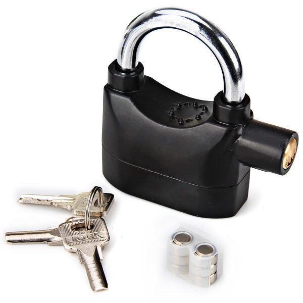 Khóa Chống Trộm Xe Máy,Khóa Cửa Chống Trộm Thông Minh Có Còi Báo Động Alarm Lock Thế Hệ Mới