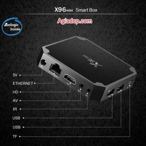 TV Box xịn X96 2G 16G tích hợp FPT play - Tivibox cấu hình mạnh - TV Box Truyền hình miễn phí