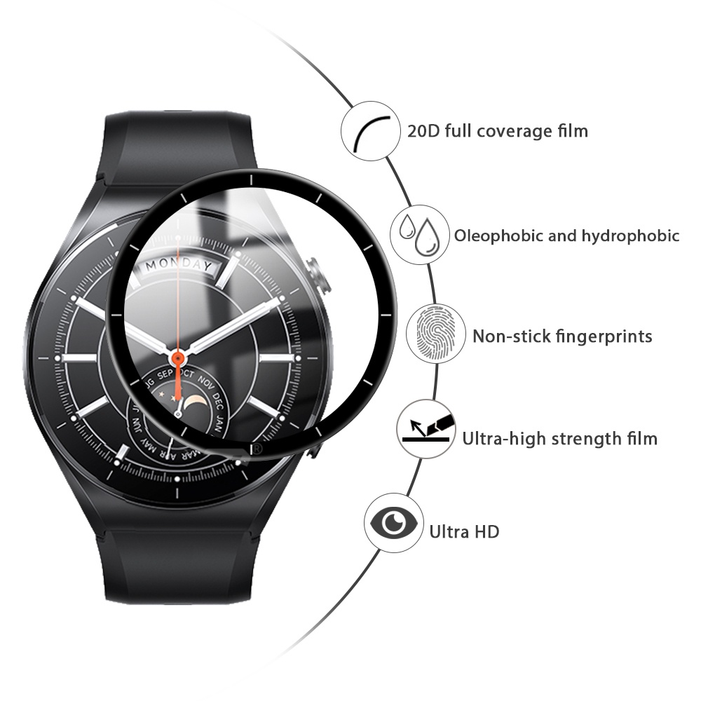 Miếng Dán Bảo Vệ Màn Hình Cho Xiaomi Mi Watch S1 / S1 Active / Color / Color 2/ Mi Watch