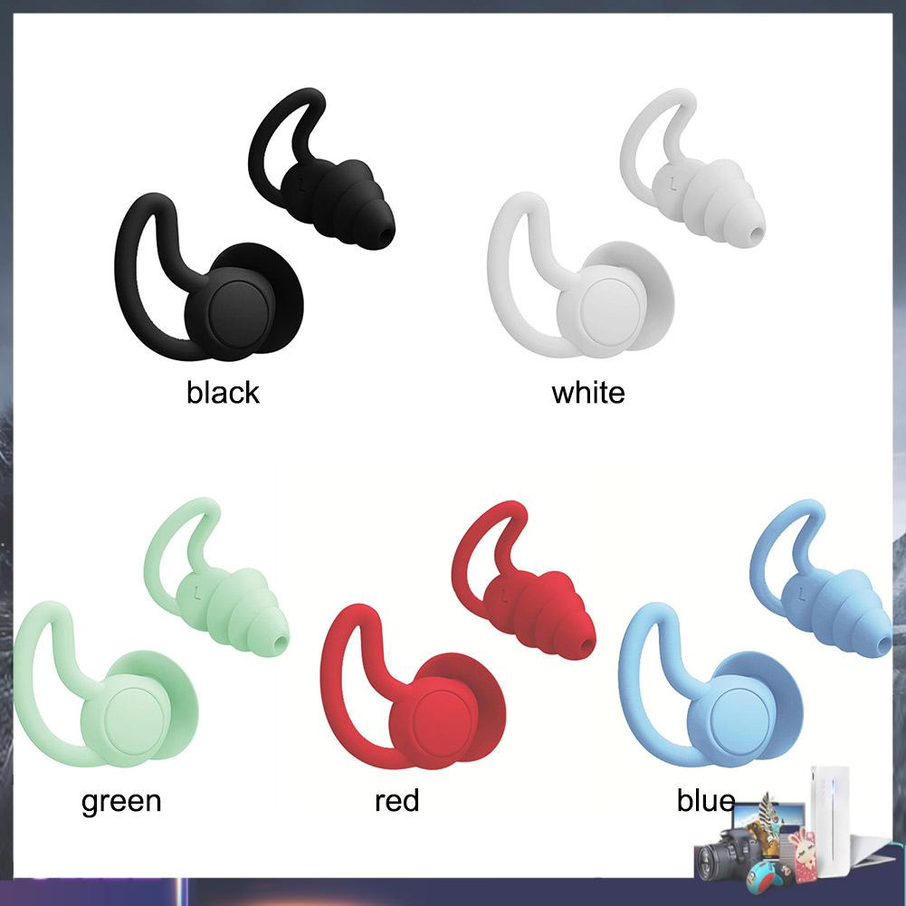 Nút Bịt Tai Bằng Silicone Mềm Chống Ồn Khi Đi Bơi