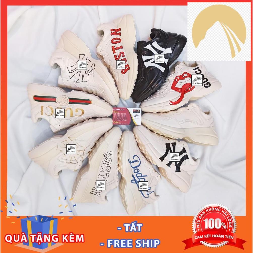 Giày chunky nam nữ đủ họa tiết, đế độn 4cm, phong cách Ullzang Hàn Quốc, kiểu dáng thời trang, dễ phối đồ