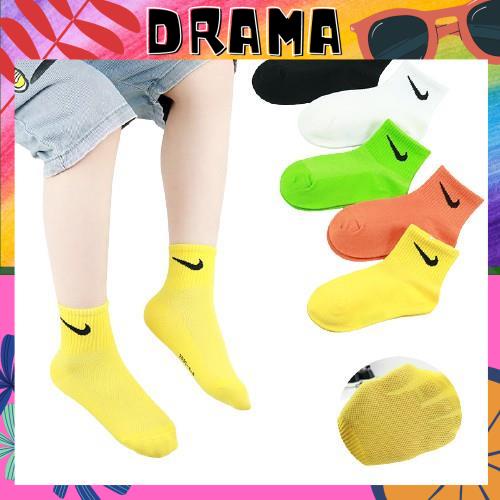 Tất trẻ em, vớ cho bé từ 1 tuổi - 15 tuổi NIKEI cotton mềm nhẹ kháng khẩn hàng cao cấp PHỤ KIỆN DRAMA TAT022