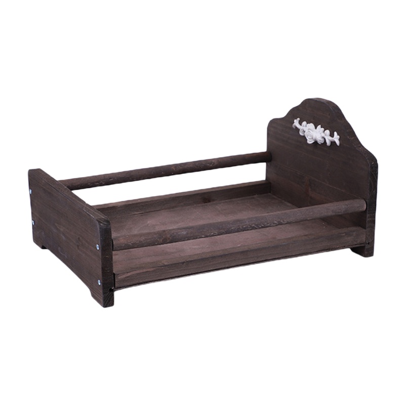 Giường Ngủ Mini Có Thể Tháo Rời Dùng Làm Phụ Kiện Chụp Ảnh Cho Bé Sơ Sinh