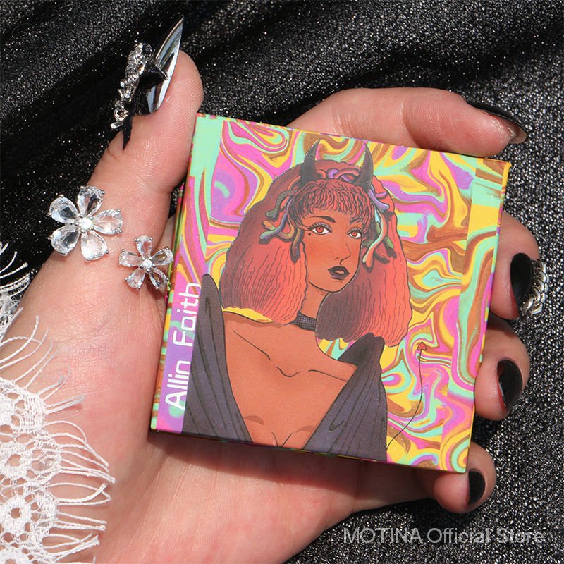 Bảng Phấn Bắt Sáng Tạo Khối Lấp Lánh Ánh Ngọc Trai Trang Điểm Chuyên Nghiệp Bắt Mắt