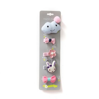 Set 5 kẹp tóc siêu xinh đáng yêu cho bé