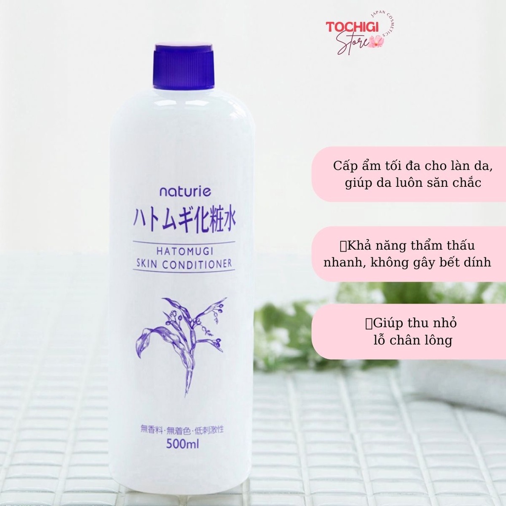 Nước hoa hồng Naturie Skin Conditioner Lotion Nhật Bản (No.1 Cosme)