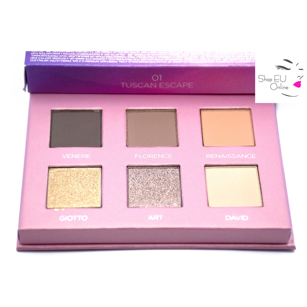 Phấn mắt Kiko - TUSCAN SUNSHINE EYESHADOW PALETTE 01 - kiko milano - Italy