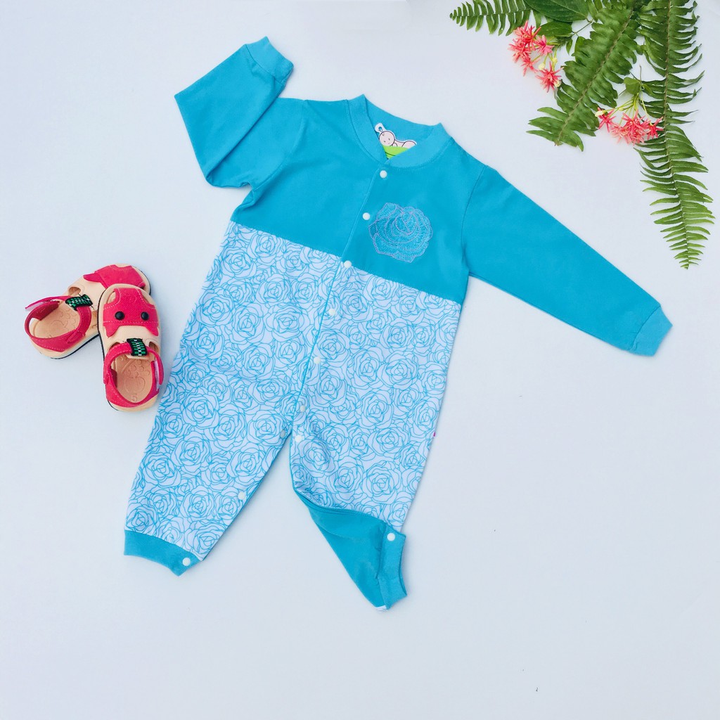 [MÃ SUPERKID GIÁ HỦY DIỆT] Bodysuit thun cotton Tay Dài Quần Dài Bé Sơ Sinh Trai BabyBean (MÀU NGẪU NHIÊN)