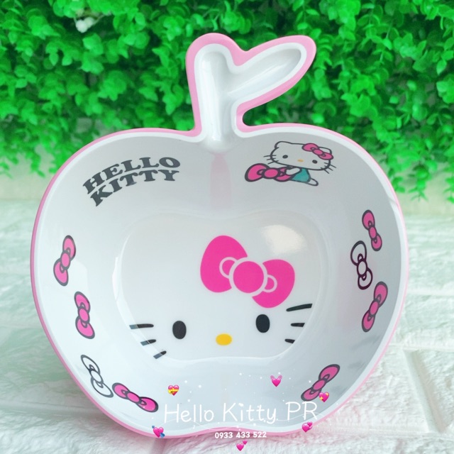 Chén hình trái táo Hello Kitty - Doremon Doraemon