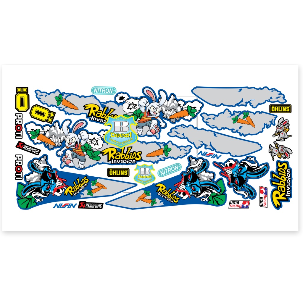 Tem vario 150 thỏ xanh