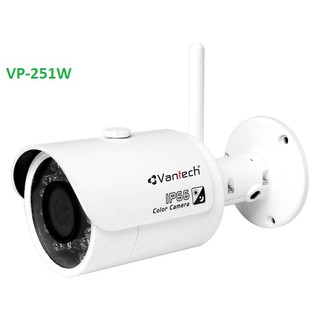 Camera IP hồng ngoại không dây 1.0 Megapixel VANTECH VP-251W