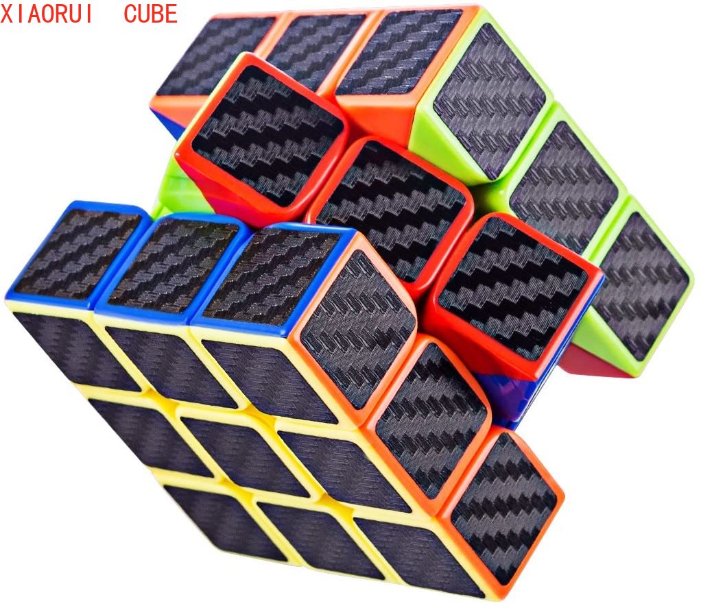 Khối Rubik 3x3 X 3 Với Vỏ Carbon Đen