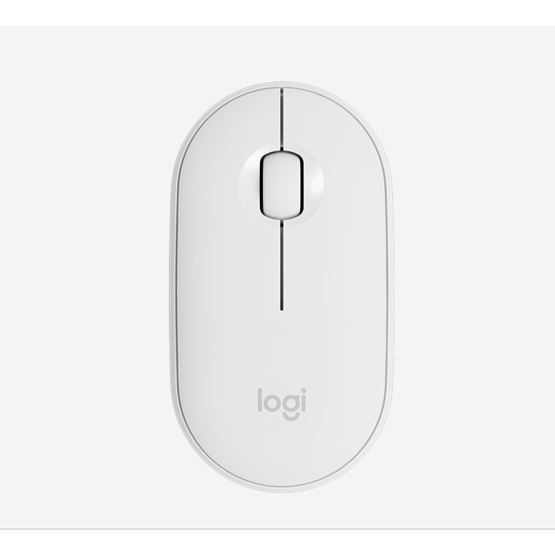 【Chuột máy tính】Chuột máy tính Logitech PEBBLE M350 mỏng nhẹ không dây Bluetooth Wireless Mouse 1000