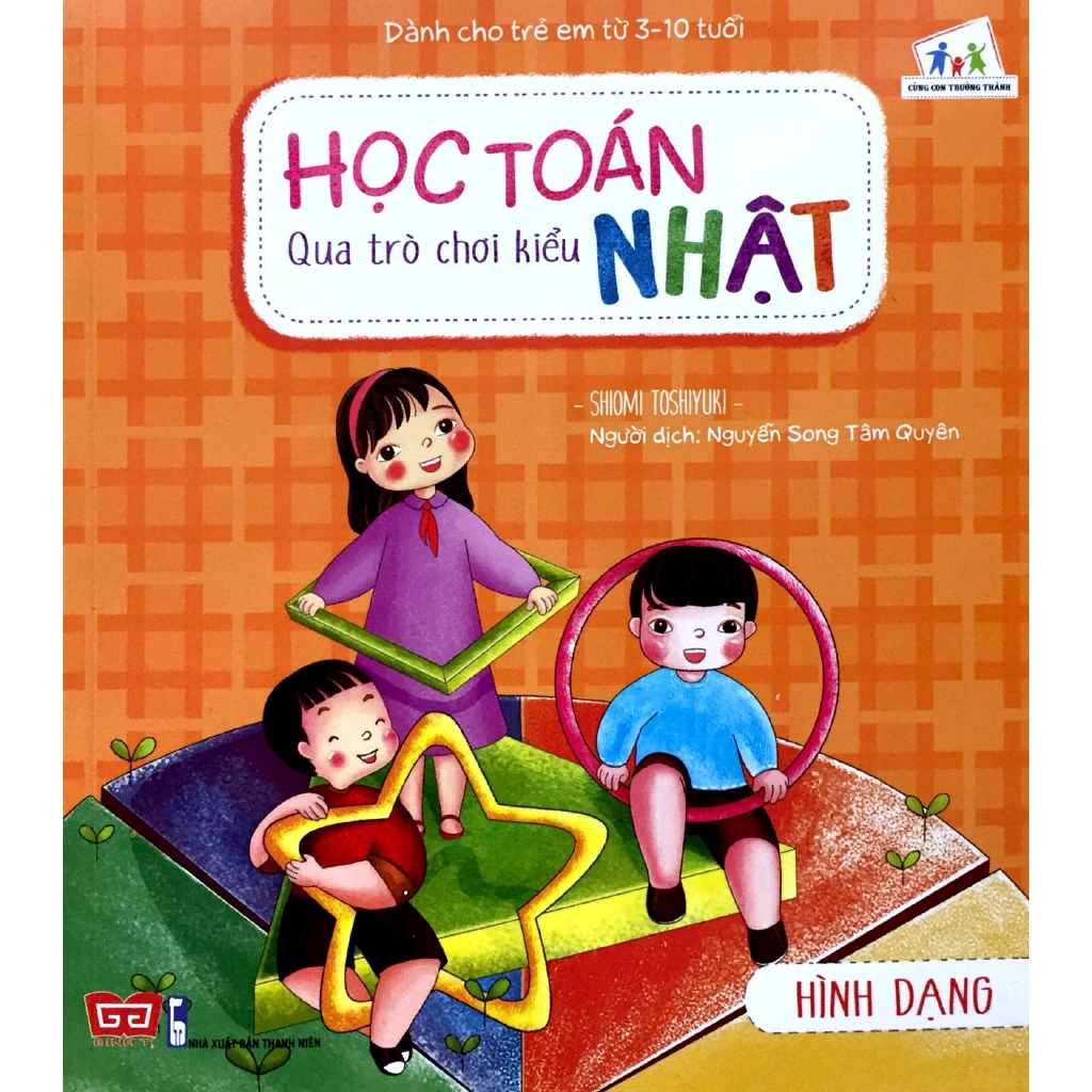 Sách - Học Toán Qua Trò Chơi Kiểu Nhật - Hình Dạng