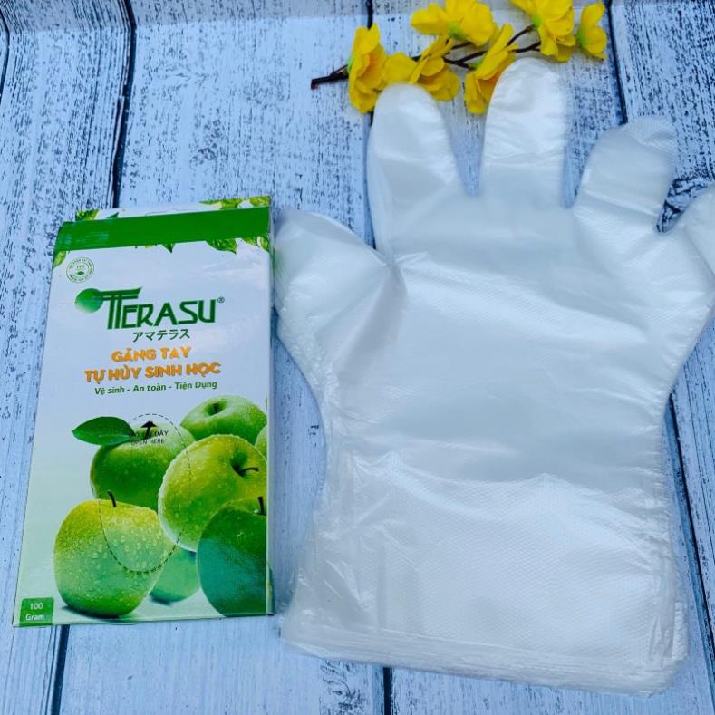Găng tay nilon tự hủy sinh học Green Co