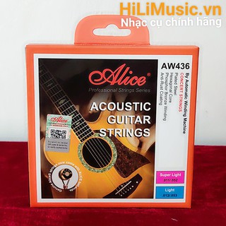[Cửa Hàng Uy Tín] Dây Guitar Acoustic Alice A436