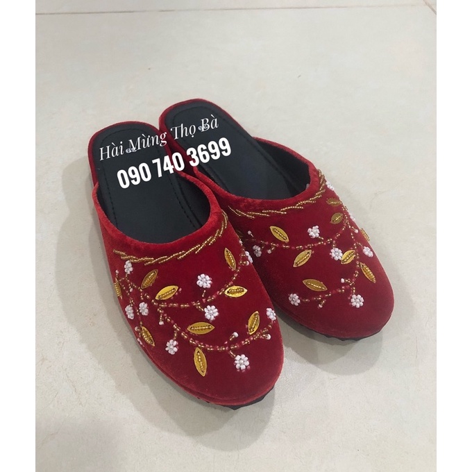 Hài Mừng Thọ Bà Kết Tay Thủ Công Mã HTB0010