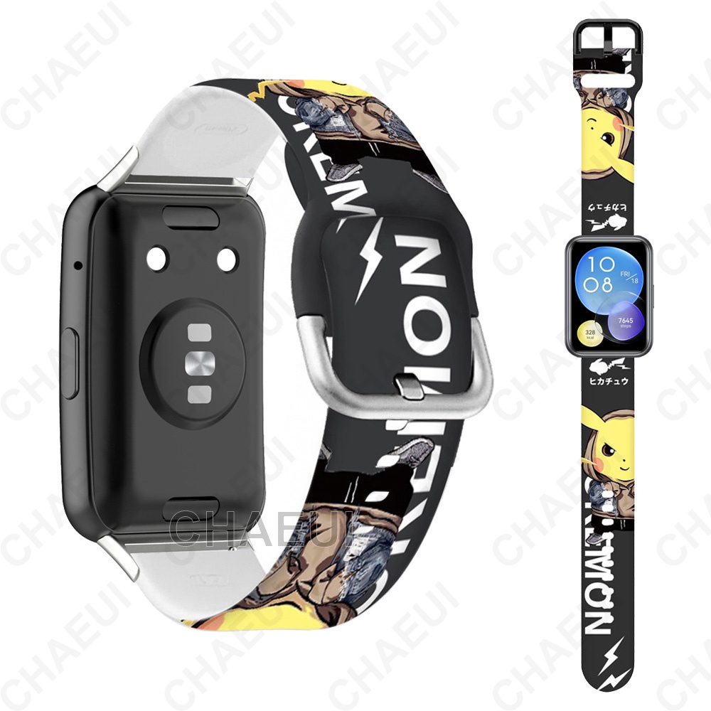 Dây Đeo Silicone Cho Đồng Hồ Thông Minh Huawei Watch Fit 2/1