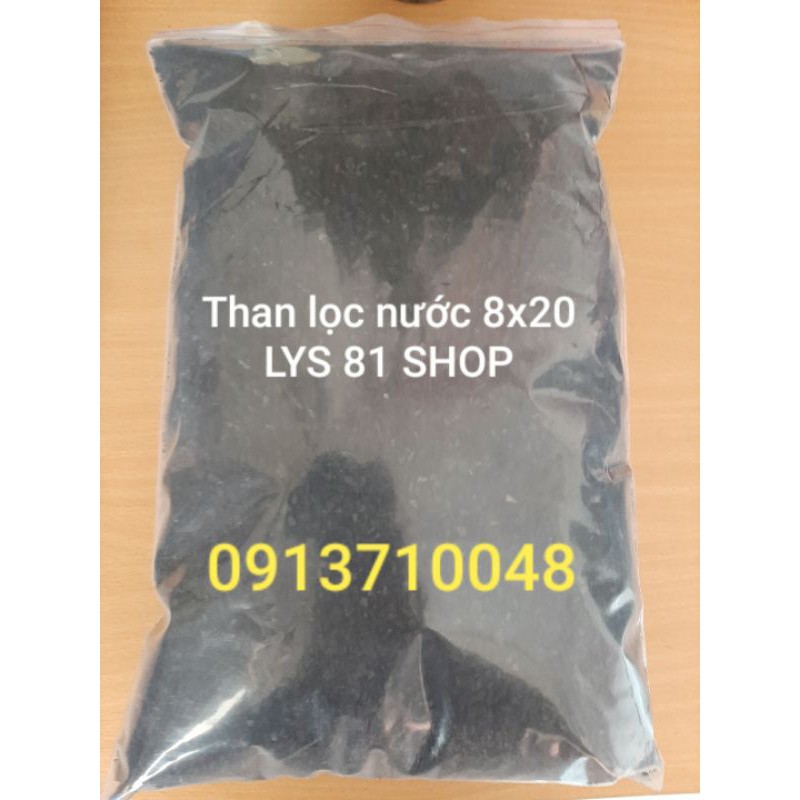 2kg Than lọc nước Gáo Dừa 8x20