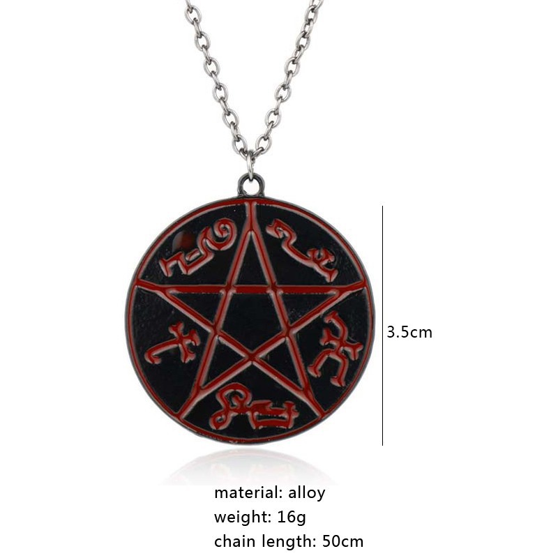 Supernatural Pentagram Pendant Necklace