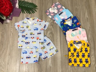 Bộ Yukata chất thô Hàn cho bé