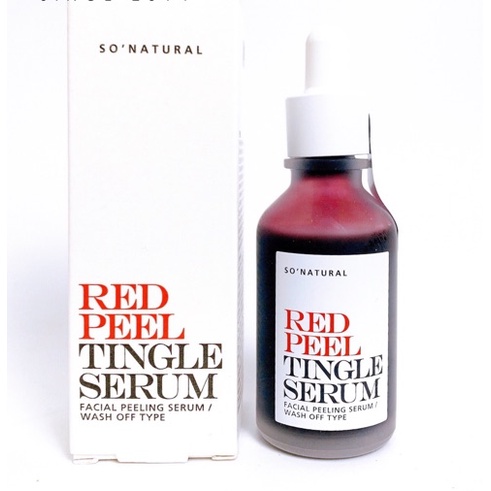 Tinh Chất Red Peel Tingle Serum Sonatural Hàn Quốc - Serum Peel Da Hàn Quốc