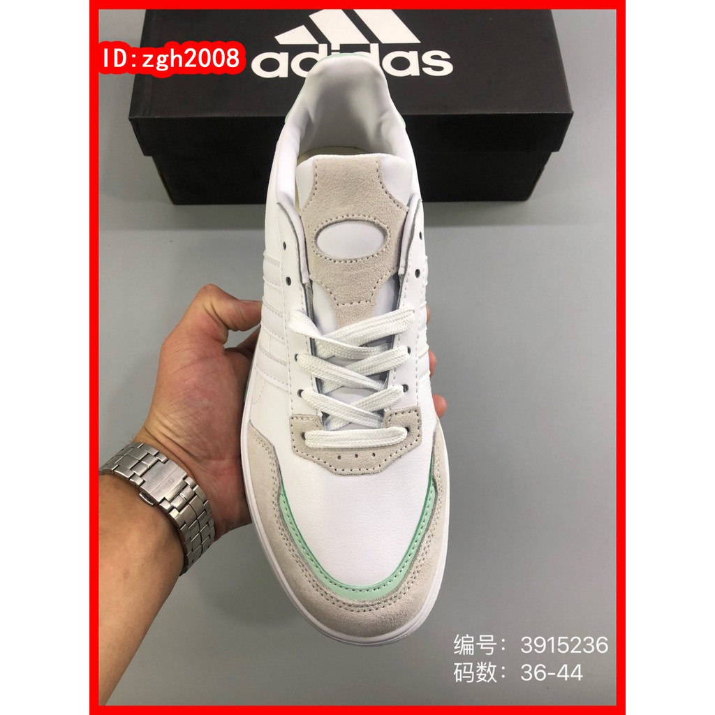 Giày Thể Thao Adidas Neo Courtmaster Màu Trắng Xám