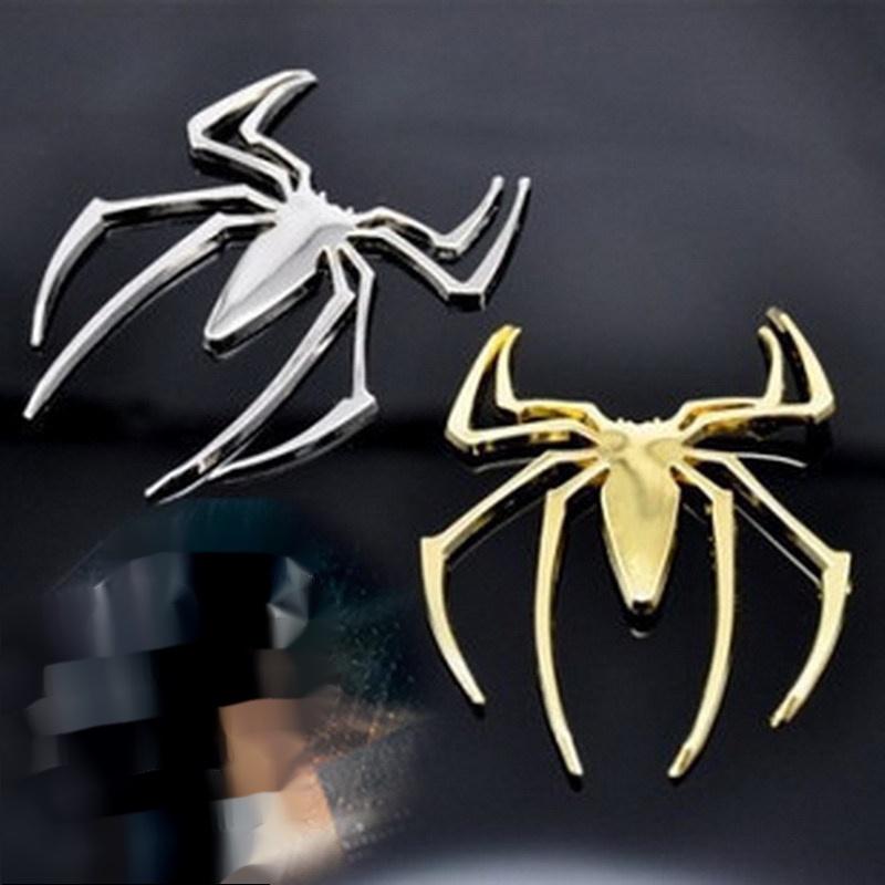 Logo Hoạt Hình 3D Bằng Kim Loại Dán Trang Trí Xe Hơi/Mô Tô