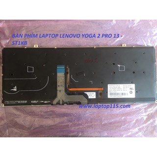 BÀN PHÍM ZIN Hãng LAPTOP LENOVO YOGA 2 PRO 13 - ST1KB