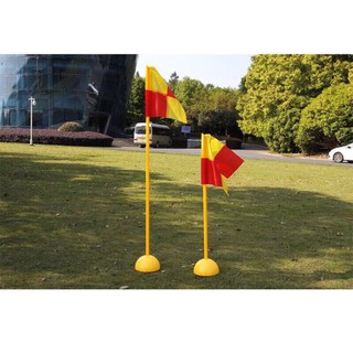 cột cờ góc và cọc tiêu đế bát thể thao bóng đá chạy luồn lách tập luyện