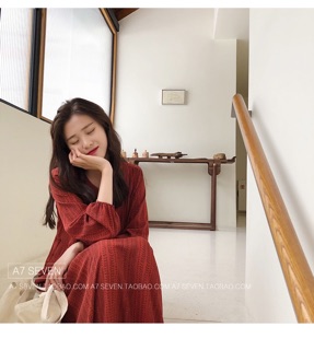 Đầm vintage hoạ tiết đủ size