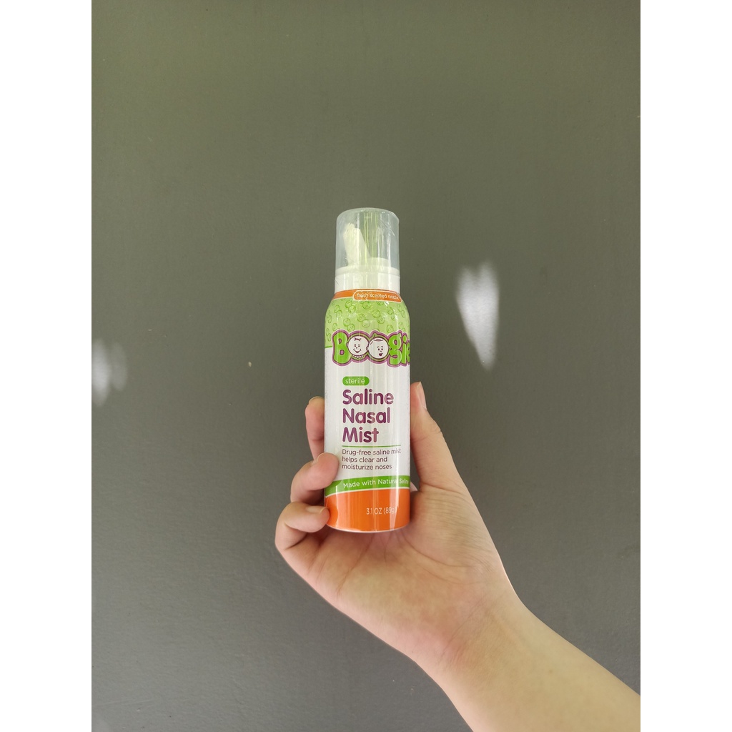 Xịt mũi vô trùng kháng khuẩn Boogie Mist 89g