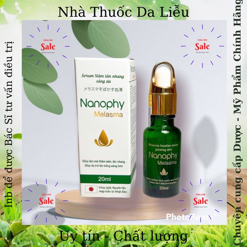 Serum Nanophy Melasma - Serum Trắng Sáng Da, Dành Cho Da Thâm, Nám Và Tàn Nhang