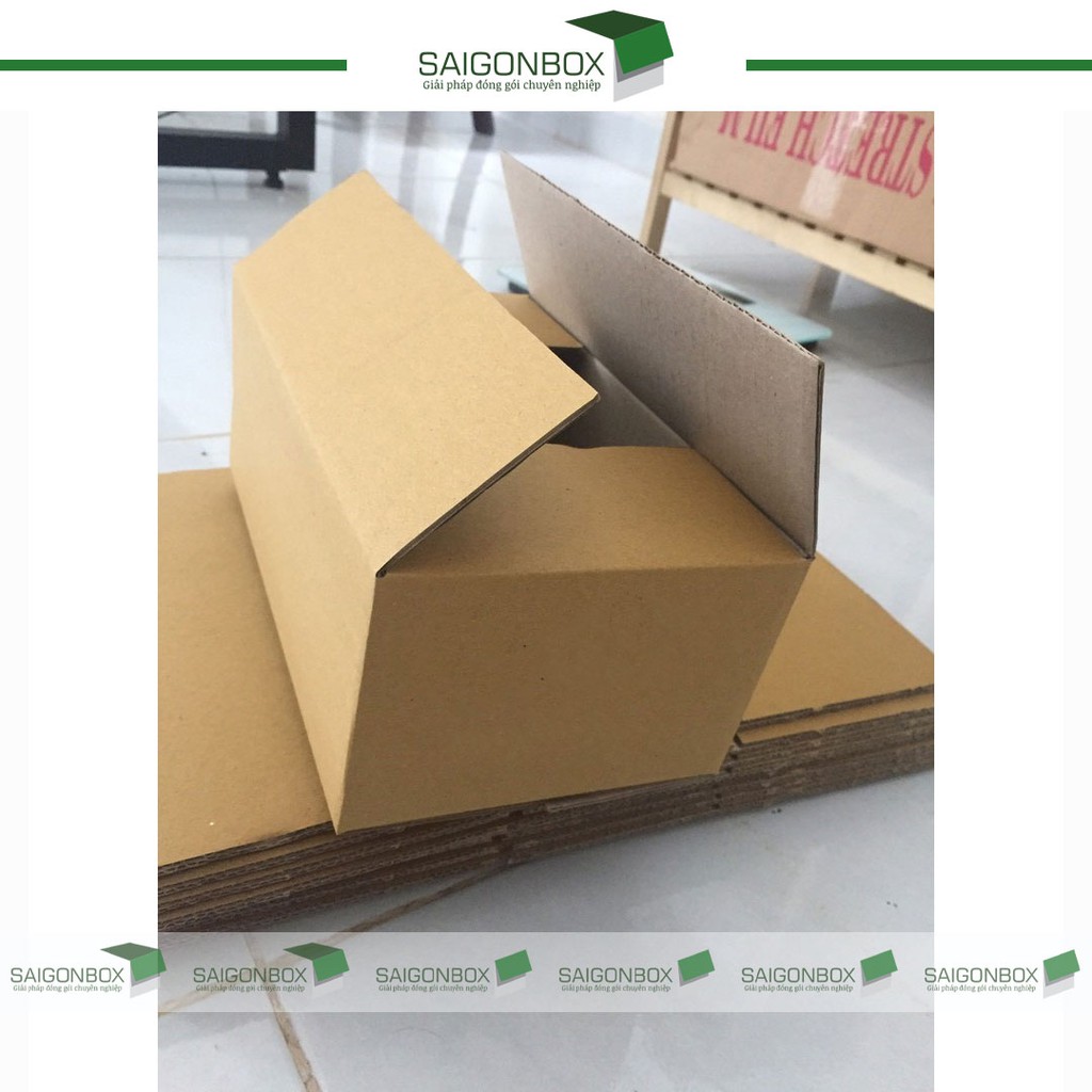 Combo 50 thùng hộp carton size 25x15x10 cm để đóng gói hàng hóa