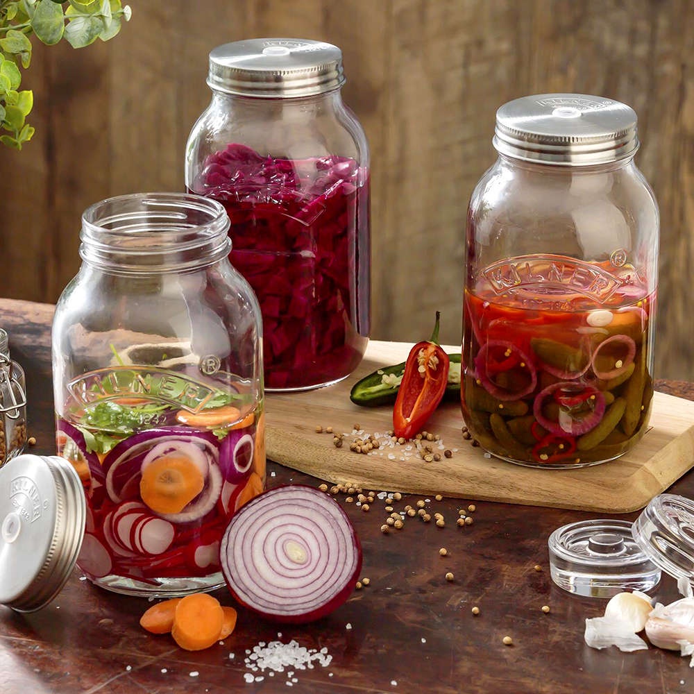 Kilner - Bộ Hủ Ướp Thực Phẩm - 2 Cái