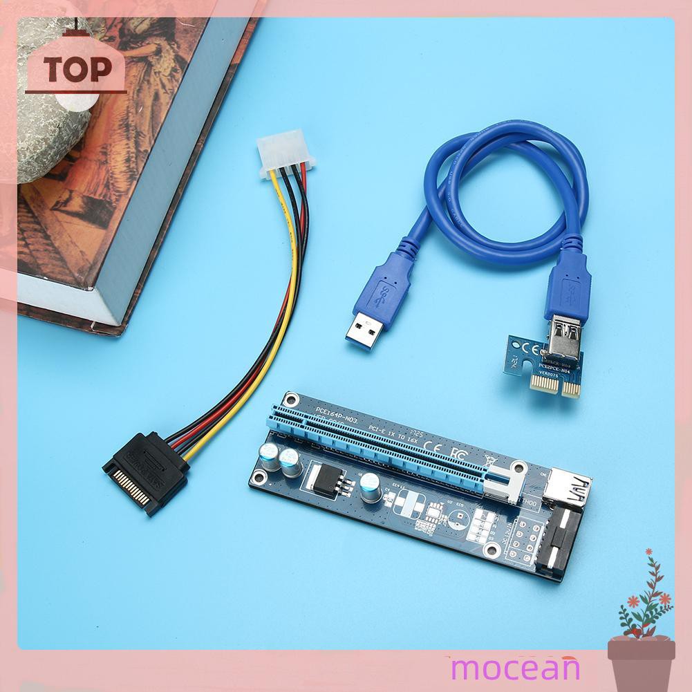 SATA Card Mở Rộng Usb 3.0 Pci-E Express 1x Sang 16x