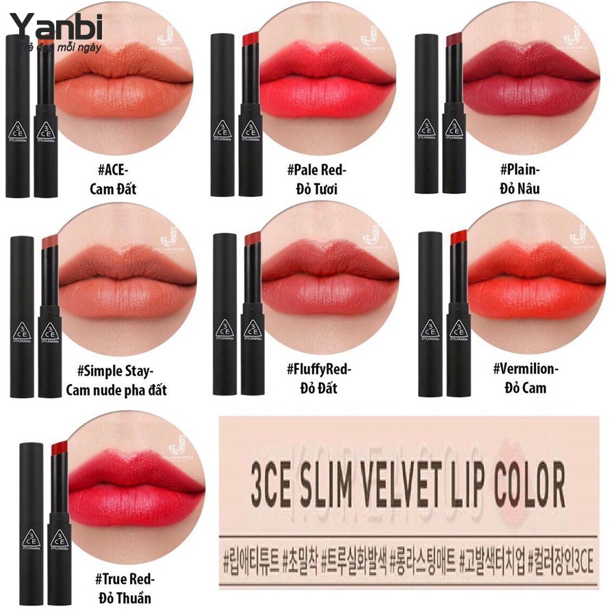 Son thỏi Slim Velvet Lip Color