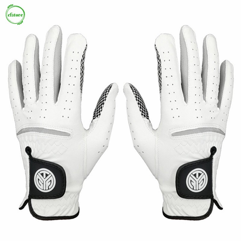 Đôi găng tay chơi golf bằng da cừu chống mòn + trượt thoáng mát cho nam