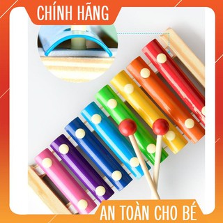 Đồ chơi đàn gỗ Xylophone 8 Quãng Cho Bé ( Loại Thường)