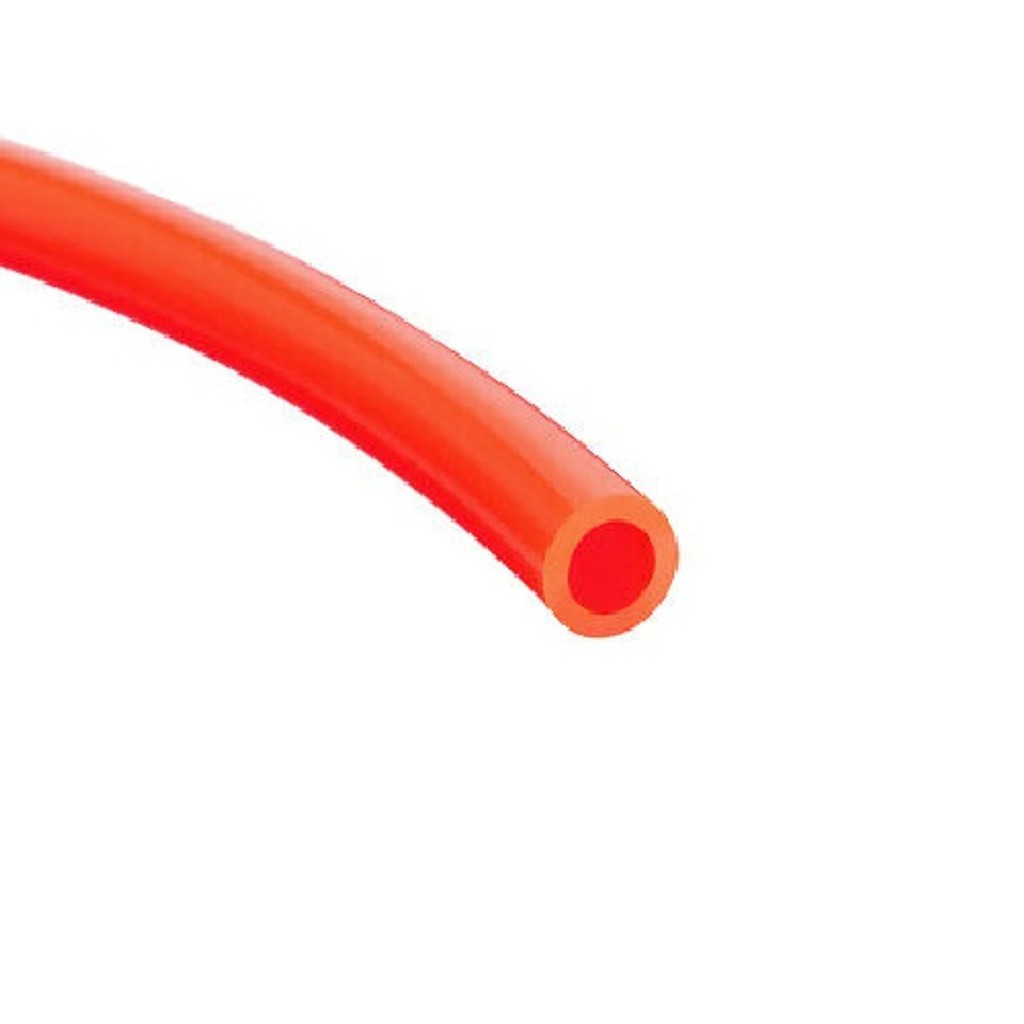 Dây PU khí nén, chất lỏng  8x6mm màu đỏ giá bán lẻ 1 mét