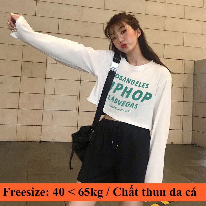 ÁO CROPTOP LIPHOP CỰC COOL